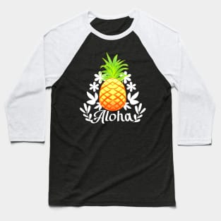 Pineapple Hawaii  Aloha - Summer Baseball T-Shirt